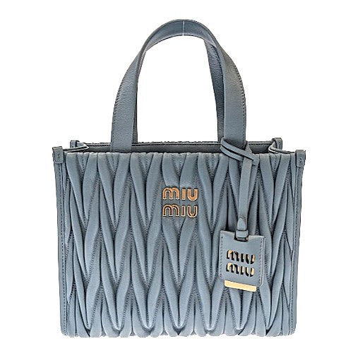 MIUMIU<br >マテラッセレザー 2WAYバッグ