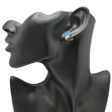 画像をギャラリービューアに読み込む, K18WG/K14WG<br />ブルートパーズ×ベビーパール×ダイヤモンド ピアス
