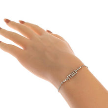 画像をギャラリービューアに読み込む, MIUMIU&lt;br &gt;クリスタル ロゴ ブレスレット
