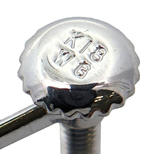 画像をギャラリービューアに読み込む, K18WG&lt;br /&gt;ダイヤモンドムーンイヤリング
