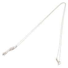 画像をギャラリービューアに読み込む, Pt900/Pt850<br />ダイヤモンドネックレス
