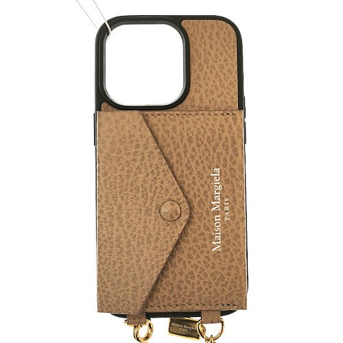 Maison Margiela ベージュ ケース Maison MargielaiPhone14 Pro スマホケースショルダー – REFLET