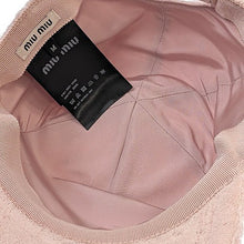 画像をギャラリービューアに読み込む, MIUMIU&lt;br &gt;ロゴキャップ
