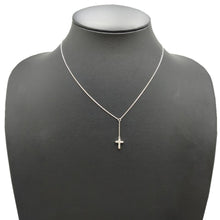 画像をギャラリービューアに読み込む, Pt900/Pt850&lt;br /&gt;ダイヤモンドクロスネックレス
