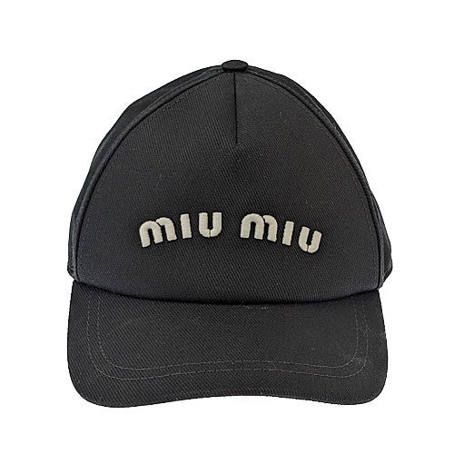 MIUMIU<br >ロゴ帽子