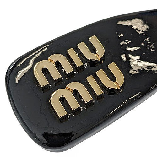 miumiu パテントレザーヘアクリップ 11oth5002-00_1.jpg
