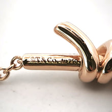 画像をギャラリービューアに読み込む, Tiffany&amp;Co.<br />ノット チェーン
