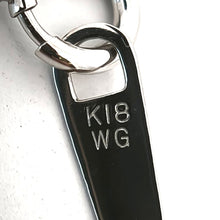 画像をギャラリービューアに読み込む, K18WG<br />ダイヤモンドハートネックレス
