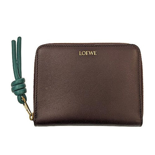 LOEWE<br >ノット コンパクト ジップアラウンド ウォレット