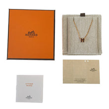 画像をギャラリービューアに読み込む, HERMES<br >ポップH ミニ ネックレス
