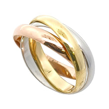 画像をギャラリービューアに読み込む, K18/Pt900&lt;br /&gt;トリニティリング
