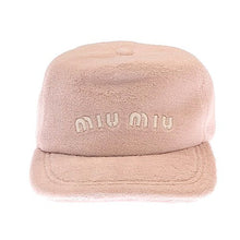 画像をギャラリービューアに読み込む, MIUMIU&lt;br &gt;ロゴキャップ
