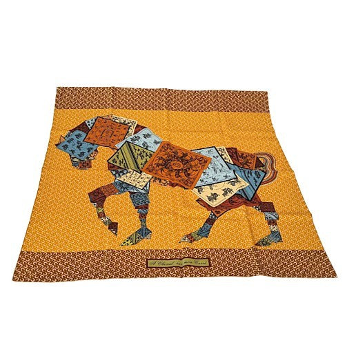 HERMES カレ90 A Cheval sur mon Carre スカーフ エルメス カレ90 A Cheval sur mon Carre カレの馬に乗って
