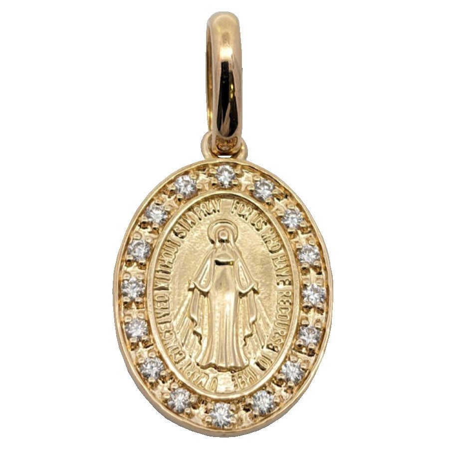 K18<br />ダイヤモンド ペンダント