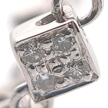 画像をギャラリービューアに読み込む, K18WG<br />ダイヤモンド2WAYピアス
