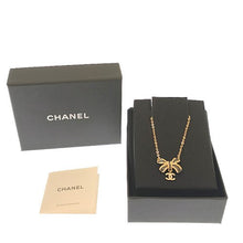 画像をギャラリービューアに読み込む, CHANEL<br >リボン ココマーク ネックレス
