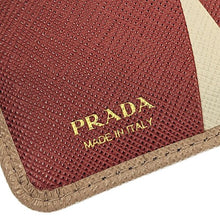 画像をギャラリービューアに読み込む, PRADA&lt;br &gt;二つ折りウォレット
