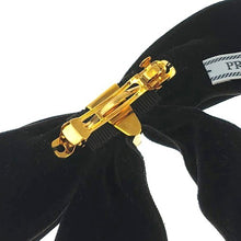 画像をギャラリービューアに読み込む, PRADA&lt;br &gt;ベルベット ヘアクリップ
