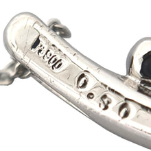 画像をギャラリービューアに読み込む, Pt900/Pt850<br />ダイヤモンドネックレス
